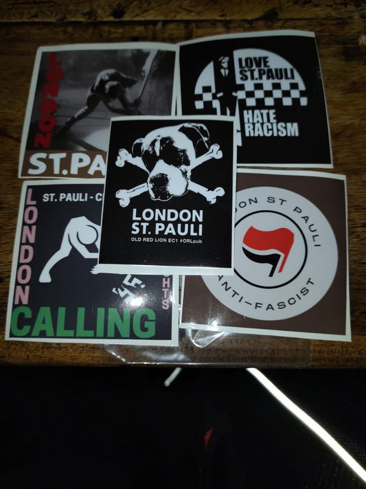 Mixed Stickers London St Pauli