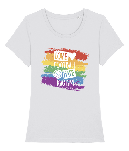 Women's Fitted T-Shirt LFHR Rainbow Sketch
